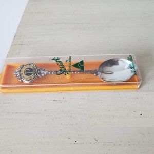 Collectible Silverplate Souvenir Spoon Probus w/ Box Made in Australia